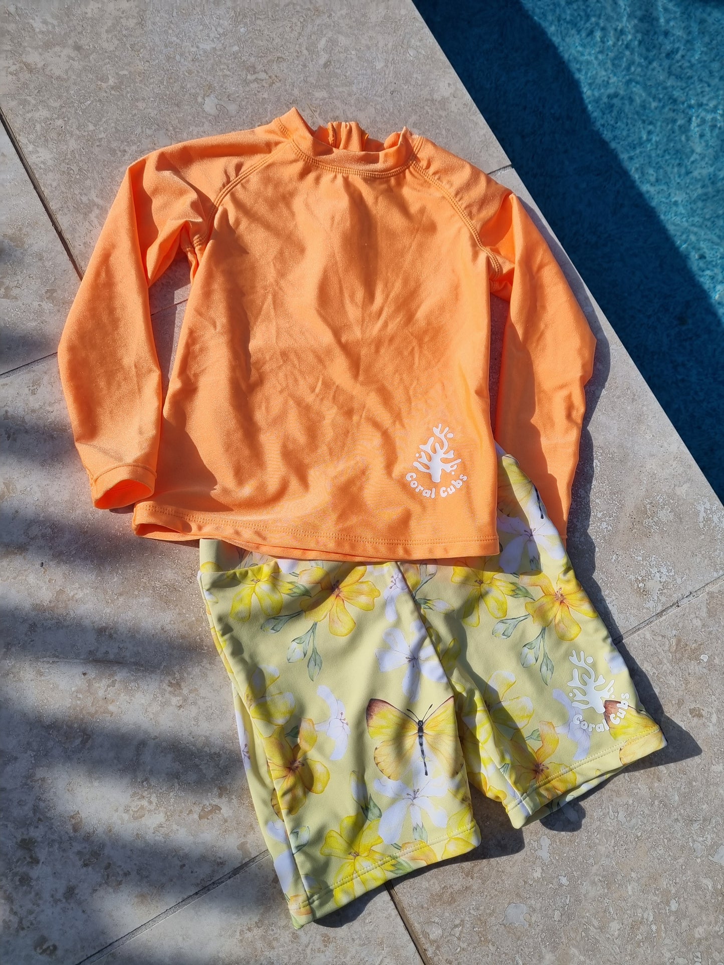 Long-Sleeve Rashie- Fluro Orange