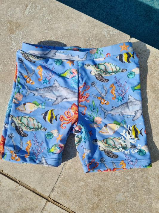 Swim Shorts- Blue Ocean