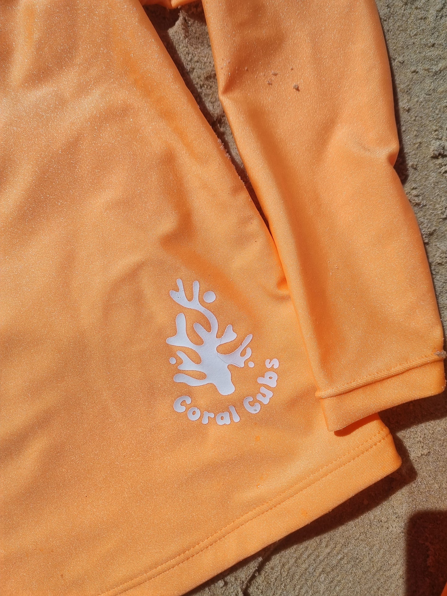 Long-Sleeve Rashie- Fluro Orange