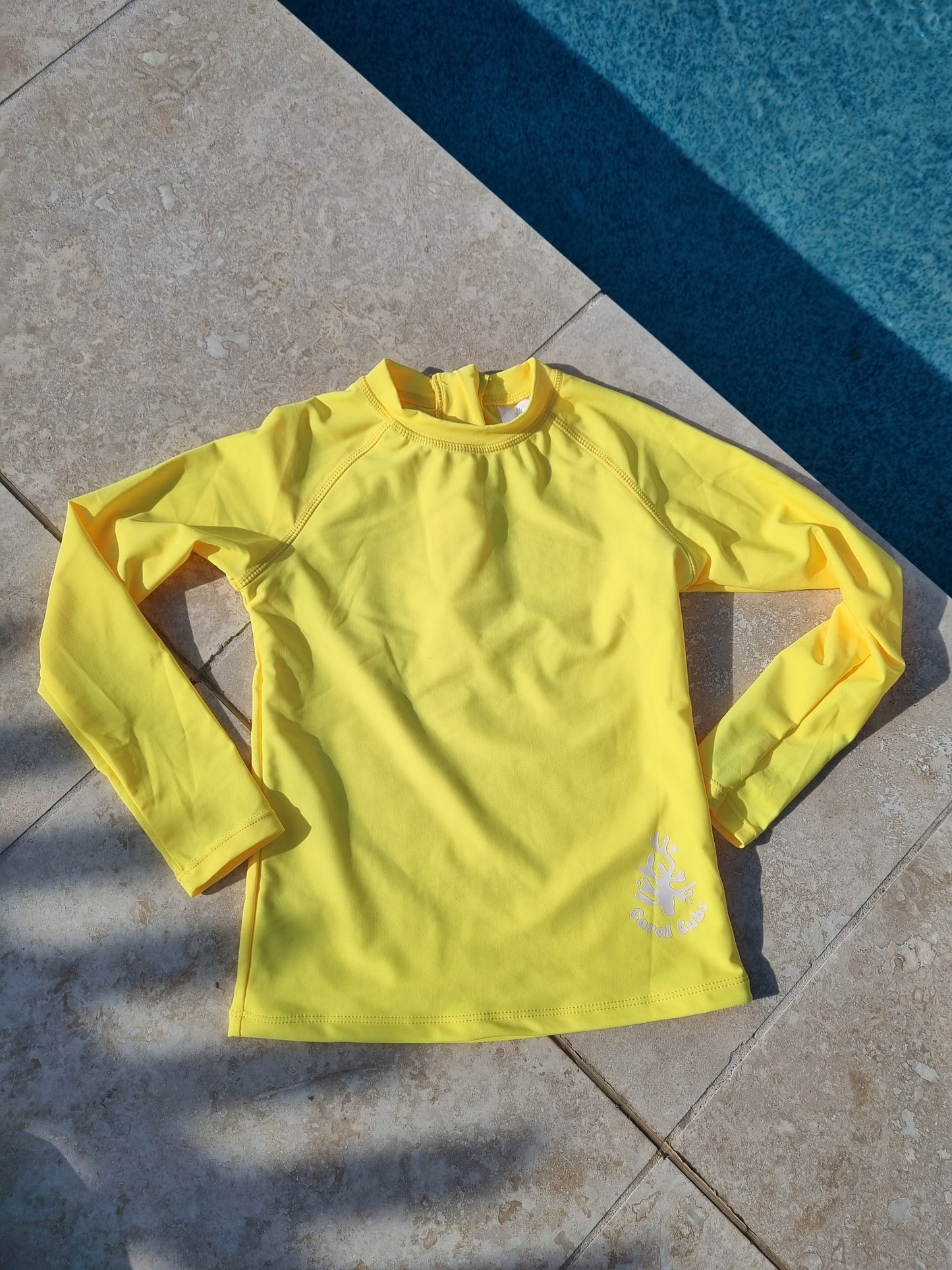 Long-Sleeve Rashie- Fluro Yellow